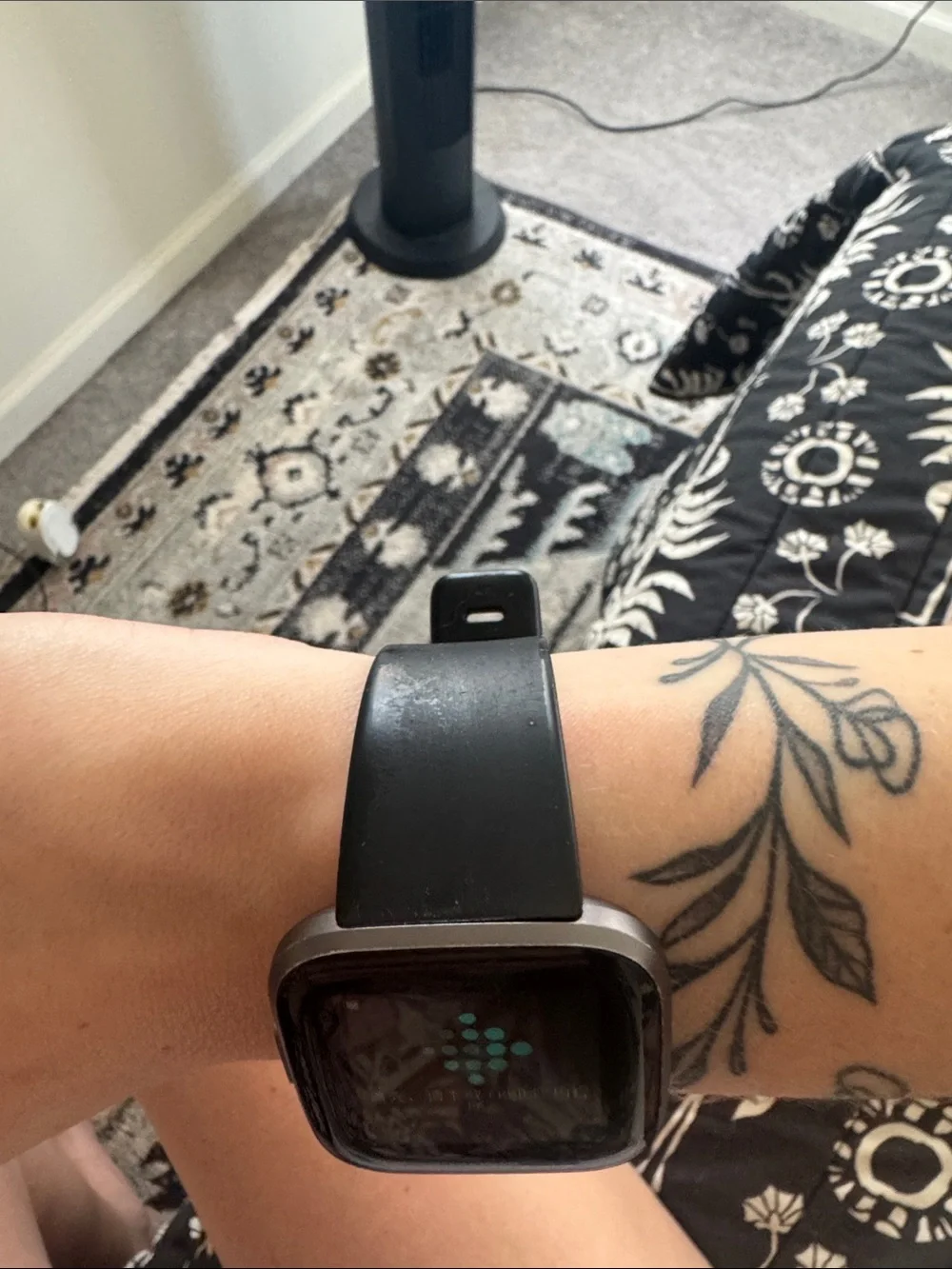 Fitbit Versa 2 (Black) - Normal Wear - Works - Comes with Charger